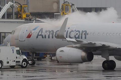 
Over 1000 flights cancelled us  as winter storm