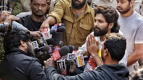 തെലുങ്ക് നടൻ അല്ലു അർജുൻ