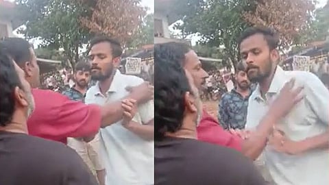 തർക്കത്തിൻ്റെ ദൃശ്യങ്ങൾ