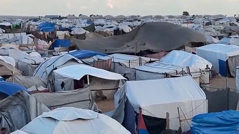 ദുരിതം തീരാതെ പലസ്തീൻ ജനത; അതിശൈത്യത്തിൻ്റെ പിടിയിലമർന്ന് ഗാസ 