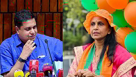 എ.എൻ. ഷംസീർ, ആർ. ശ്രീലേഖ