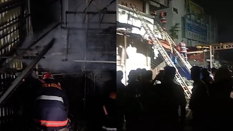 എറണാകുളം ബ്രോഡ്‌വേയിൽ വൻ തീപിടിത്തം; തീ നിയന്ത്രണവിധേയം