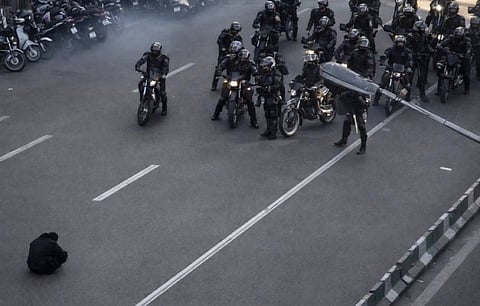 Iran's Tiananmen Square moment? : Viral Pic from Protest 