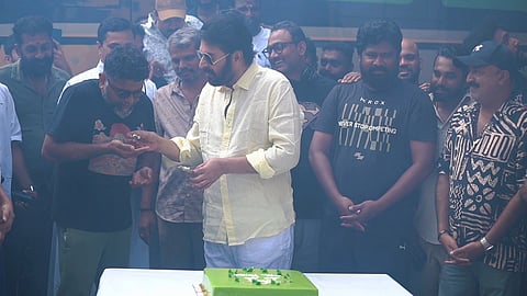 'പേട്രിയറ്റ്' സെറ്റിൽ പുതുവത്സരാഘോഷം