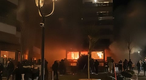 Switzerland bar fire