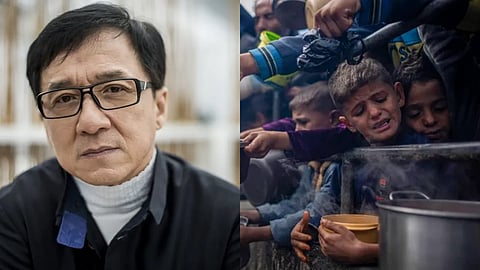 ഗാസയിലെ കുട്ടികളെപ്പറ്റി ജാക്കി ചാൻ