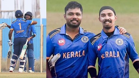 Sanju Samson and Rohan Kunnummal