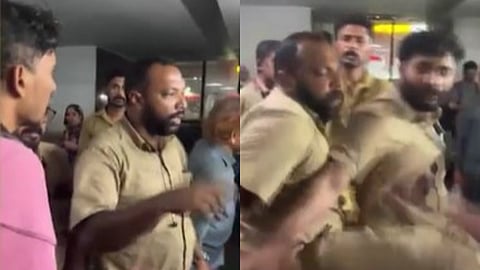  ബൈക്ക് യാത്രികനെ മർദ്ദിച്ച് കെഎസ്ആർടിസി ഡ്രൈവർ