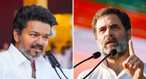 വിജയ്, രാഹുൽ ഗാന്ധി