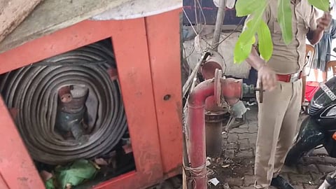 എറണാകുളം സൗത്ത് റെയിൽവേ സ്റ്റേഷനിൽ നടത്തിയ പരിശോധന