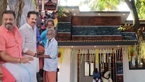 കൊച്ചുവേലായുധന് നിർമിച്ച് നൽകിയ വീട്