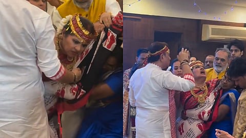 ഭജൻ സന്ധ്യക്കിടെ സുധ ചന്ദ്രൻ 