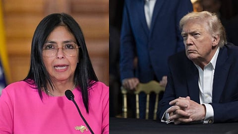 ഇത് മറ്റൊന്നുമല്ല, എണ്ണയോടുള്ള ആര്‍ത്തി മാത്രമാണ്; ട്രംപിനെതിരെ ഡെല്‍സി റോഡ്രിഗസ് 