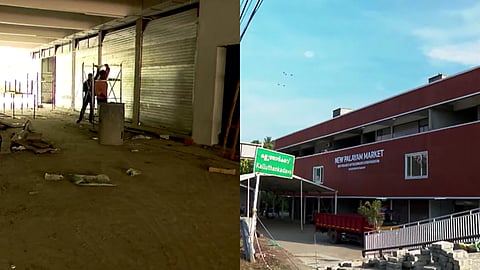 രണ്ട് മാസം പിന്നിട്ടിട്ടും പണി തീരാതെ കല്ലുത്താന്‍ കടവിലെ ന്യൂ പാളയം മാര്‍ക്കറ്റ്; ഉദ്ഘാടനം തെരഞ്ഞെടുപ്പ് സ്റ്റണ്ടെന്ന് ആരോപണം