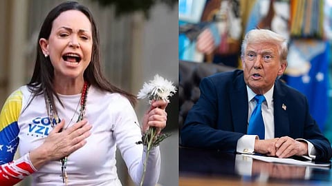 മറ്റൊരാള്‍ക്ക് സമ്മാനിക്കാനുള്ളതല്ല ഇത്; ട്രംപിന് നൊബേല്‍ വാഗ്ദാനം ചെയ്ത മച്ചാഡോയ്ക്ക് കമ്മിറ്റിയുടെ മുന്നറിയിപ്പ് 