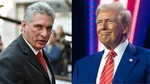 'ക്യൂബയും യുഎസും ഒരു സംഭാഷണവും നടത്തിയിട്ടില്ല'; ട്രംപിനെ തള്ളി പ്രസിഡന്റ് മീഗ്വേല്‍ ഡിയാസ് കാനെല്‍ 