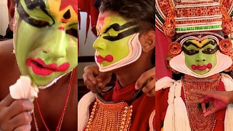 കലോത്സവ  നഗരിയിലെ കഥകളിക്കാഴ്ചകൾ
