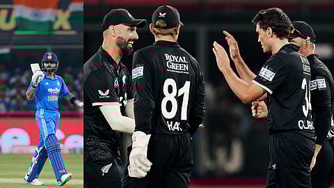 India lost odi series against New Zealand