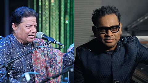 ഗായകൻ അനൂപ ജലോട്ട, എ.ആർ. റഹ്‌മാൻ