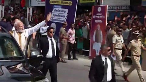 പ്രധാനമന്ത്രിയുടെ സ്വാ​ഗത ബോർഡുകൾ നീക്കം ചെയ്തില്ല; ബിജെപിക്ക് 20 ലക്ഷം പിഴയിട്ടു തിരുവനന്തപുരം കോർപ്പറേഷൻ