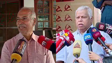 "അന്തരിച്ച കോടിയേരിയെ വരെ വിവാദത്തിലേക്ക് വലിച്ചിഴച്ചു, പറയുന്നത് വാസ്തവ വിരുദ്ധമായ കാര്യങ്ങൾ"; വി. കുഞ്ഞികൃഷ്ണനെതിരെ എം.വി. ജയരാജൻ