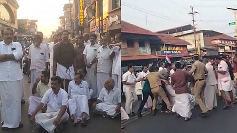 പ്രതിഷേധത്തിൽ നിന്നും