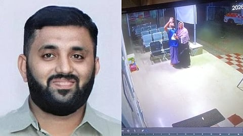 കടുത്ത ശ്വാസതടസവുമായി യുവാവ് മിനിറ്റുകളോളം വരാന്തയിൽ; വിളപ്പിൽശാല ആശുപത്രിക്കെതിരായ ചികിത്സാപ്പിഴവ് ആരോപണത്തിൽ നിർണായക സിസിടിവി ദൃശ്യം പുറത്ത്