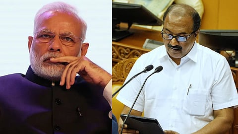 "നികുതി വിഹിതവും വായ്പാ പരിധിയും വെട്ടിക്കുറച്ചു, ജിഎസ്‌ടിയിൽ ആവശ്യപ്പെട്ട നഷ്ടപരിഹാരമില്ല"; ബജറ്റ് പ്രസംഗത്തിൽ കേന്ദ്രത്തിനെതിരെ ധനമന്ത്രി