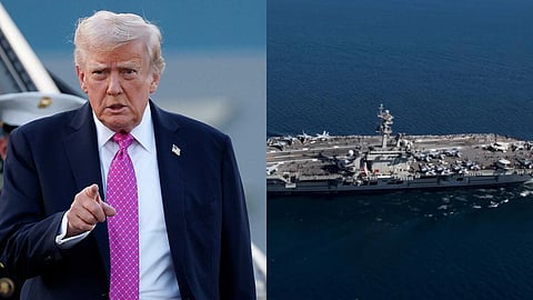 US send one more warship towards Iran 