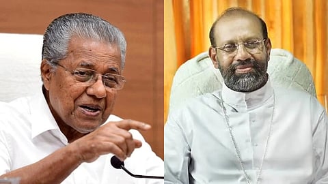 താമരശേരി ബിഷപ്പിനെ പുകഴ്ത്തി മുഖ്യമന്ത്രി