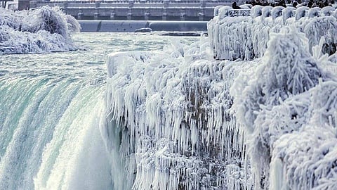 Frozen Niagara Falls