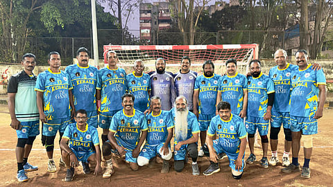 മാസ്റ്റേഴ്സ് നാഷണൽ ഹാൻഡ് ബോൾ ചാംപ്യൻഷിപ്പിൽ കേരളാ ടീം 