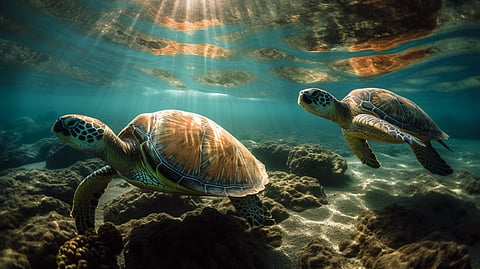 Sea turtles