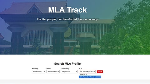 MLA Track Website