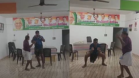 മണ്ണുത്തി കോൺഗ്രസ് മണ്ഡലം കമ്മിറ്റി ഓഫീസിൽ മദ്യപിച്ചെത്തി നൃത്തം ചെയ്തു; മൂന്ന് പ്രവർത്തകർക്ക് സസ്പെൻഷൻ