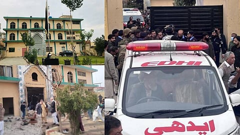 അക്രമി എത്തിയത് ജുമുഅ നമസ്‌കാരത്തിനിടെ; പാകിസ്ഥാനില്‍ കൊല്ലപ്പെട്ടത് പ്രാര്‍ഥനയ്‌ക്കെത്തിയവര്‍ 