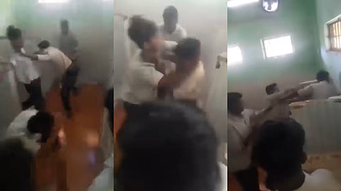 മർദനത്തിൻ്റെ ദൃശ്യങ്ങൾ