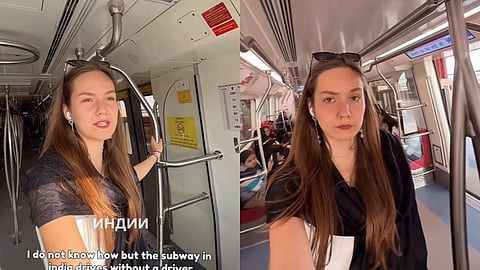 "അത്ഭുതം തോന്നുന്നു, ഇത് മോസ്‌കോയേക്കാൾ മികച്ചത്"; വൈറലായി റഷ്യൻ വനിതയുടെ ഡൽഹി മെട്രോയിലെ അനുഭവം