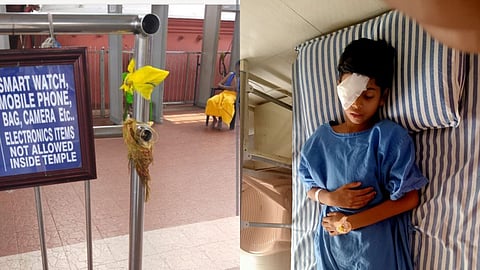 സുരക്ഷാ കൈവരി കണ്ണിൽ തട്ടി ബാലന് പരിക്കേറ്റു; ഗുരുവായൂർ ക്ഷേത്രത്തിൽ ഗുരുതര സുരക്ഷാ വീഴ്ചയെന്ന് ആരോപണവുമായി മാതാപിതാക്കൾ