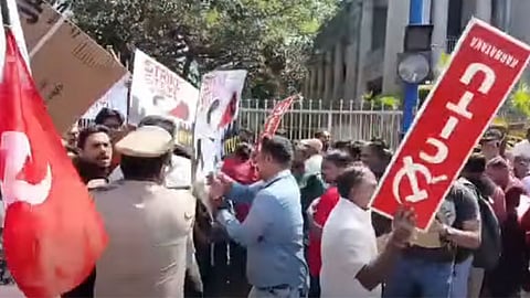 ട്രെയിനുകൾ അടക്കം തടഞ്ഞതോടെ പൊതുഗതാഗതം സ്തംഭിച്ചു; ദേശീയ പണിമുടക്കിൽ വലഞ്ഞ് സംസ്ഥാനങ്ങൾ  