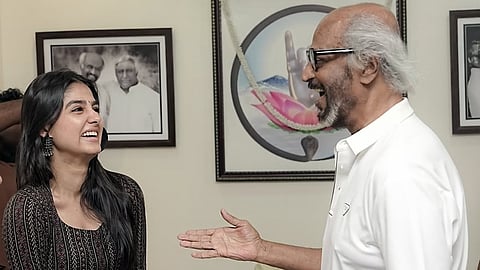 രജനികാന്തിന് ഒപ്പം അനശ്വര രാജൻ