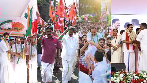 സംസ്ഥാനത്ത് തെരഞ്ഞെടുപ്പ് മുന്നൊരുക്കത്തിൻ്റെ ആവേശം; രാഷ്‌ട്രീയ ജാഥകളുമായി മുന്നണികൾ 