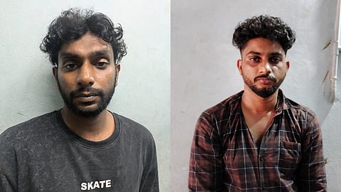 പ്രതികളായ അഭിജിത്ത്, അനന്തു