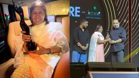 ഫിലിം ഫെയർ പുരസ്കാരവുമായി വിമല