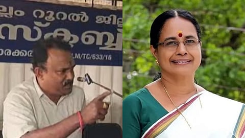 ഐഷാ പോറ്റിക്കെതിരെ ഗുരുതര ആരോപണവുമായി ബിജെപി 
