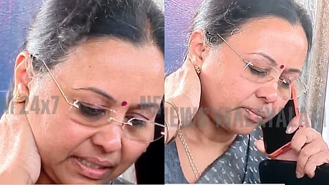 കെഎസ്‌യു പ്രതിഷേധത്തിൽ മന്ത്രി വീണാ ജോർജിന് പരിക്ക്;  കണ്ണൂർ ജില്ലാ ആശുപത്രിയിൽ ചികിത്സ തേടി