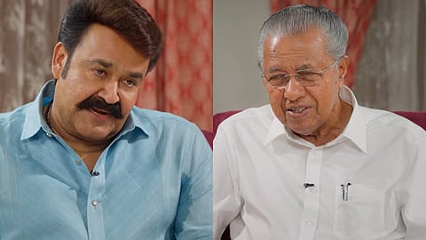 മോഹൻലാൽ- മുഖ്യമന്ത്രി പിണറായി വിജയൻ