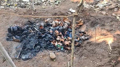 നെയ്യാറ്റിന്‍കരയില്‍ ചിതയൊരുക്കി ജീവനൊടുക്കാന്‍ ശ്രമം; വീട്ടമ്മ ആശുപത്രിയില്‍