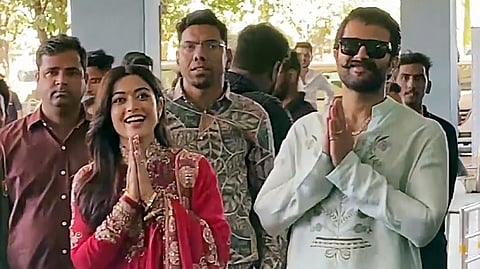 വിജയ് ദേവരകൊണ്ടയും രശ്മിക മന്ദാനയും