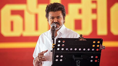 നടനും ടിവികെ അധ്യക്ഷനുമായ വിജയ്